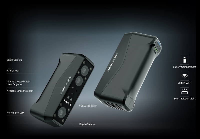 Shining 3D EinStar Rockit 3D Tarayıcı